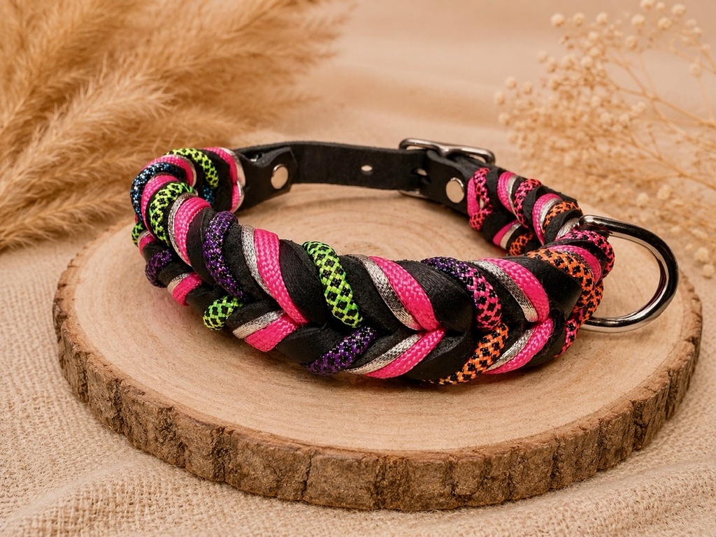 Halsband  Rainbow (XS, Verstellbares Halsband)